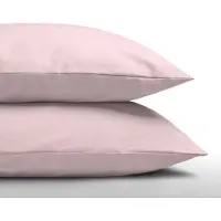 Zelesta Everyday Uni Kussensloop Set van 2 - Pastelroze