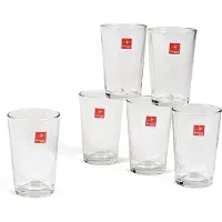 Bormioli Rocco Bormioli Drinkglazen - 18x - stapelbaar - glas - 180 ml - glazen