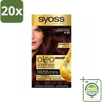Syoss Oleo Intense - Haarverf - 4-23 - Bordeaux Rood - 115ml x 20