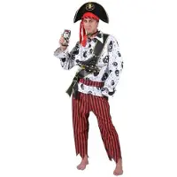 Espa Carnavalskostuum: Piratenpak 5-delig Brett - Maat 48/50