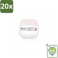Garnier 20 x - SkinActive - Botanische Dagcrème - Rozenwater - Droge & Gevoelige Huid - 50 ml - Grootverpakking - Dagcrème - Rozenwater - Droge Huid - Gevoelige Huid - Hydraterende Crème