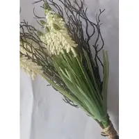 Countryfield Kunst witte druifjes met twijgjes