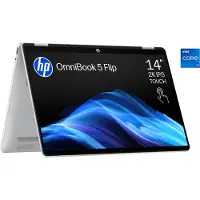HP OmniBook 5 Flip 14-fp0771nd - 2-in-1 Laptop - 14 Inch Full HD 16:10 - Intel Core i7 - 16 GB - 512 GB - Touchscreen