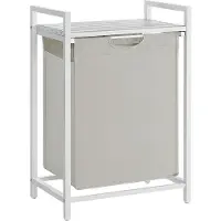 Mazazu MIRA Home - Wasmand - Waszak - Wassorteerder - Opbergmand - Laundry Basket - 65L - 50x33x72cm