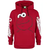 Sesame Street Trui met capuchon - Elmo - S tot XXL - voor Mannen - rood | Maat S