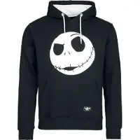 L'Étrange Noël De Monsieur Jack - Disney Trui met capuchon - Jack Skellington - S tot XXL - voor Mannen - zwart-wit | Maat M