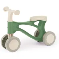 Lena loopfiets eco pastelgroen - duurzaam speelgoed voor kinderen.