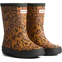 Hunter Gummistiefel - Kids First Leopard Print - Rich Tan/Sattel - - 22 - Gummistiefel