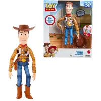 Mattel Toy Story Woody interactieve actiefiguur met geluid.
