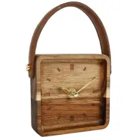 Coppens Klok Vienne S hout 11x11x3,2cm