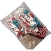 HBX natural living Waterparels X-mas Cheer Groen/rood Verschillende verschillende Kunststof HBX
