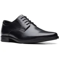 Clarks Nette Schoenen Howard Walk Zwart Wijdte H