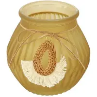 HBX natural living Theelichthouder met hanger Ø12xh12cm