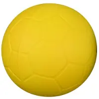 Pre-Sport Coated Moulded Panel Foam Football Ball Geel 20 cm Kinderen