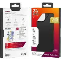 Zagg Milan iPhone 17e / 16e Hoesje Zwart