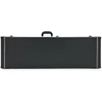 Gear4Music Deluxe Bass Guitar Case by Black
