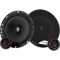 Bass Habit Play 165mm Component Speaker 120W Max Audio Systeem Zwart
