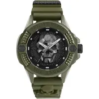 Philipp Plein - PWUBA0423 - Polshorloge - Heren - Kwarts - The Skeleton Ecoceramic