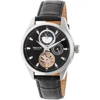 Heritor Automatic Heritor automatisch Sebastian semi-skelet lederen band horloge