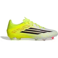 Adidas Voetbalschoen 'F50 LEAGUE' neongeel / zilvergrijs / kersrood / zwart