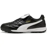Puma Voetbalschoen 'King Top' zwart / wit