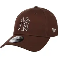 New Era Pet 'TEAM OUTLINE 9FORTY NEYYAN' kastanjebruin / wit