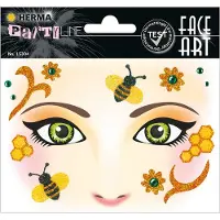 Herma 15304 Face Art Stickers Honingbij - 3 stuks