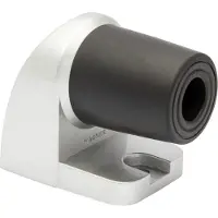 Wagner vloerluikstopper HOOK EH 5000, zinkspuitgietwerk, 60 x 35 x 50 mm, voor vastschroeven, voor zware deuren, aluminium zilver/zwart