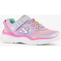 SKECHERS Girls Power meisjes sneakers pastelroze maat 35