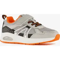 Blue Box jongens sneakers met airzool grijs oranje maat 29