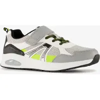 Blue Box jongens sneakers met airzool grijs groen maat 31