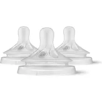 Philips Natural Response Speen – Mix & Match – 3 stuks – Gemiddeld, snel en extra snel – Anti-Koliek – Anti-lek – BPA-Vrij - SCY960/03