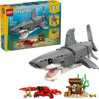 LEGO Creator 3-en-1 31381 Le redoutable requin et le coffre au trésor