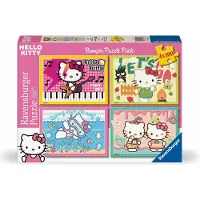 Ravensburger Hello Kitty - Puzzel - 100 Stukjes - 4 in 1