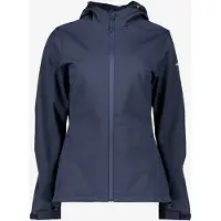 Mountain Peak dames softshell jas blauw maat M