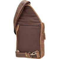 Green Burry Schoudertas bruin