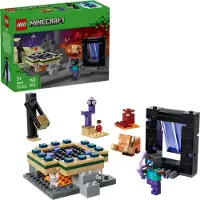 LEGO Minecraft - Reis naar de Nether en het End-Portaal Videogame Speelgoed voor Kinderen - 21584