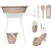 Luma Bad & Verzorgingsset Cappuccino/White