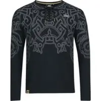 Amon Amarth Shirt met lange mouwen - EMP Signature Collection - M tot 3XL - voor Mannen - zwart - Maat M