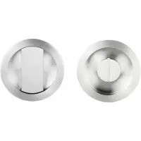 Formani | Schuifdeurkommen | LB57S | 57mm | Pvd Mat Zwart