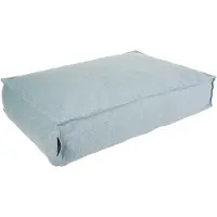 D&D Home Eden Hondenmatras - Hondenkussen - Waterafstotend & Wasbare Hoes - Anti-slip - S 70x50x14cm - Ocean Blauw