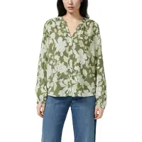 s.Oliver Blouse crème / pastelgroen