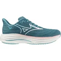 Mizuno Loopschoen 'WAVE RIDER 29' cyaan blauw / wit
