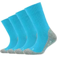 Camano Sportsokken 'Kim' blauw / grijs