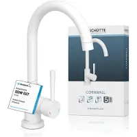 Schutte CORNWALL Keukenkraan | Mat Wit – 79161