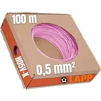 Lapp 4510081 Draad H05V-K 1 x 0.50 mm² Roze 100 m