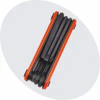 Voltano Multitool Gereedschap 7 Functies - Zwart - Inbus en Kruis