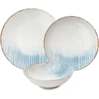 Hermia Concept 24-delige dinerset Luciano porselein | porselein multicolour 25x25x2 cm sleutelhangers | NADUVI