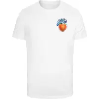Mister tee Shirt 'It's The Season' marine / lichtblauw / kreeft / wit