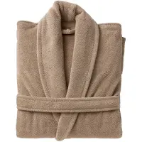 Ten Cate Badjas - Dames - Heren - Badstof - Katoen - Taupe - S/M